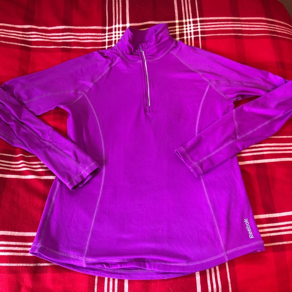 Women’s Reebok Purple Quarter Zip Jacket